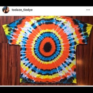 Handmade tie dyed shirt!